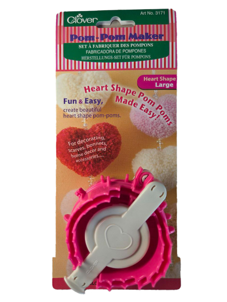 Clover Herz-Pompon-Maker