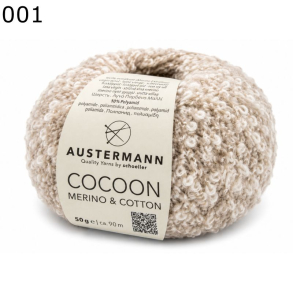 Cocoon Merino & Cotton Austermann Farbe 1