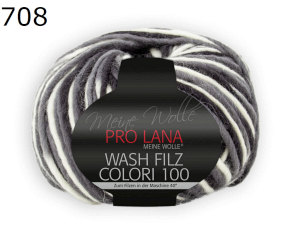 Colori 100 Wash Filz Pro Lana Farbe 708