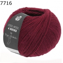 Cool Wool 4 Socks Lana Grossa Farbe 716