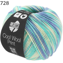 Cool Wool print Lana Grossa Farbe 728
