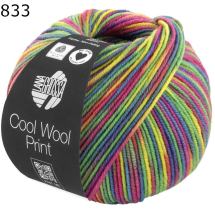 Cool Wool print Lana Grossa Farbe 833