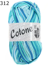 Cotone print Lana Grossa Farbe 312