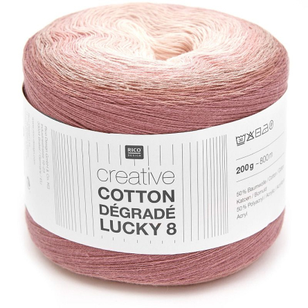 Cotton Degrade Lucky 8 Rico