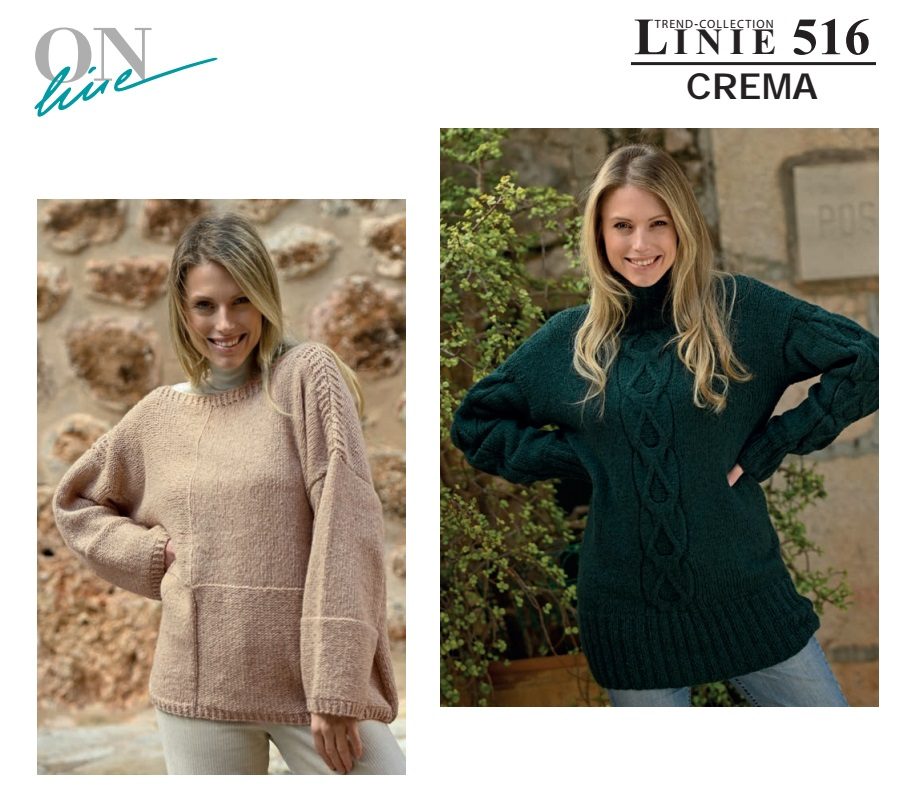 Crema Linie 516 ONline-Garne Farbe 999
