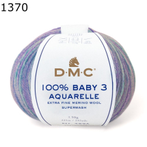 DMC 100% Baby 3 Aquarelle Farbe 370