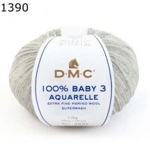 DMC 100% Baby 3 Aquarelle Farbe 390