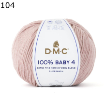 DMC 100% Baby 4 Farbe 104
