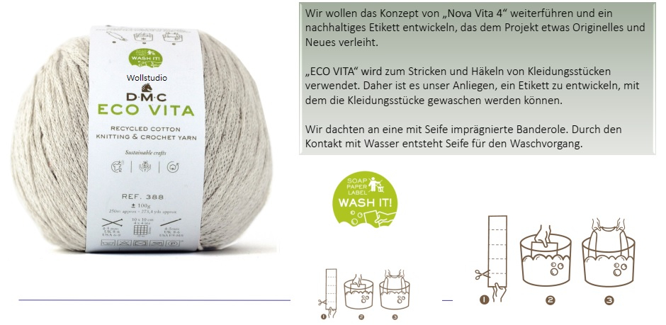 DMC Eco Vita Farbe 9999