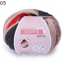CraSy Sockenwolle Dots Farbe 5