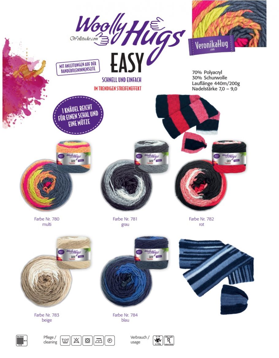 Easy Woolly Hugs Farbe 9999