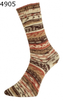 Fashion P Golden Socks Pro Lana Farbe 905