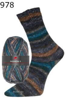 Fashion S Golden Socks Pro Lana Farbe 978