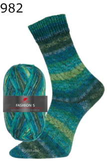 Fashion S Golden Socks Pro Lana Farbe 982