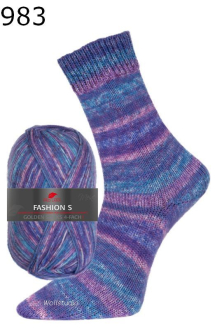 Fashion S Golden Socks Pro Lana Farbe 983