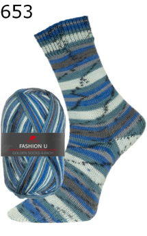 Fashion U 4f Golden Socks Pro Lana Farbe 653