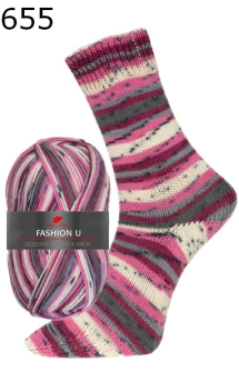 Fashion U 4f Golden Socks Pro Lana Farbe 655