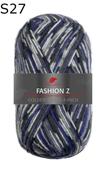 Fashion Z Golden Socks Pro Lana Farbe 27