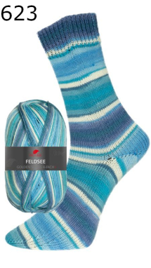 Feldsee Golden Socks Pro Lana Farbe 623