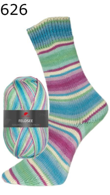 Feldsee Golden Socks Pro Lana Farbe 626