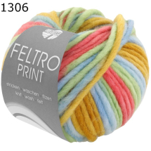 Feltro print von Lana Grossa Farbe 306