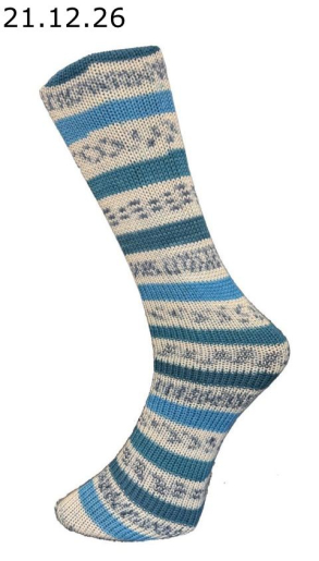 Ferner Wolle Mally Socks X-Mas Farbe 21