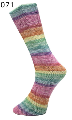 Ferner Wolle Regenbogen Sockenwolle Farbe 71