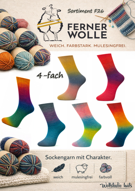 Ferner Wolle Sockenwolle F26
