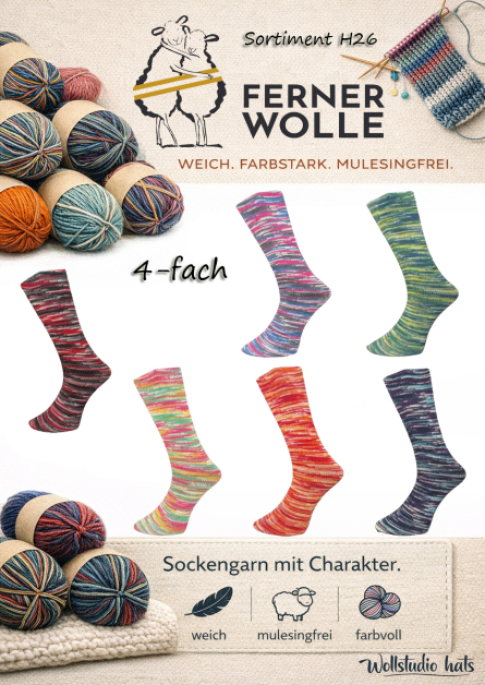 Ferner Wolle Sockenwolle H26