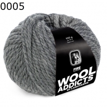 Fire Wooladdicts Lang Yarns Farbe 5