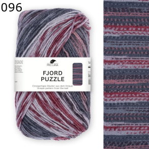 Fjord Puzzle Pro Lana Farbe 96
