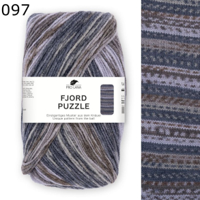 Fjord Puzzle Pro Lana Farbe 97