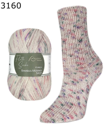 Flotte Socke Bambus Merino Spot Rellana Farbe 160