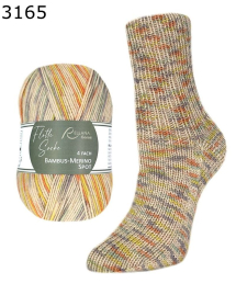Flotte Socke Bambus Merino Spot Rellana Farbe 165