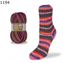 Flotte Socke Black Rellana Farbe 194