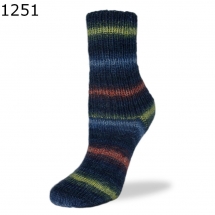 Flotte Socke Blue Rellana Farbe 251