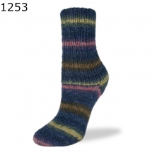 Flotte Socke Blue Rellana Farbe 253