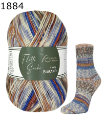 Flotte Socke Burano Rellana Farbe 884