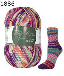 Flotte Socke Burano Rellana Farbe 886