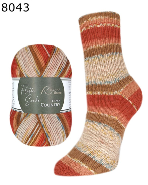 Flotte Socke Country Rellana 6-fach Farbe 43