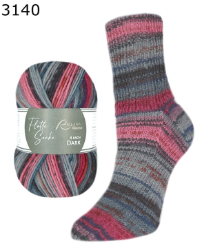 Flotte Socke Dark Rellana Farbe 140
