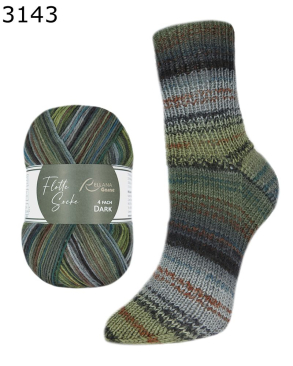 Flotte Socke Dark Rellana Farbe 143