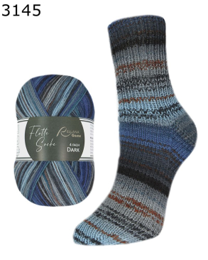 Flotte Socke Dark Rellana Farbe 145
