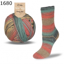 Flotte Socke Funny Ball Rellana Farbe 680