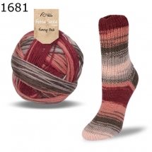 Flotte Socke Funny Ball Rellana Farbe 681