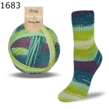 Flotte Socke Funny Ball Rellana Farbe 683