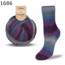 Flotte Socke Funny Ball Rellana Farbe 686