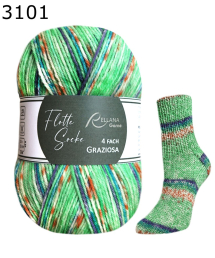 Flotte Socke Graziosa Rellana Farbe 101