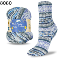 Flotte Socke Happy Birthday Rellana 8f Farbe 80