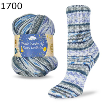 Flotte Socke Happy Birthday Rellana Farbe 700